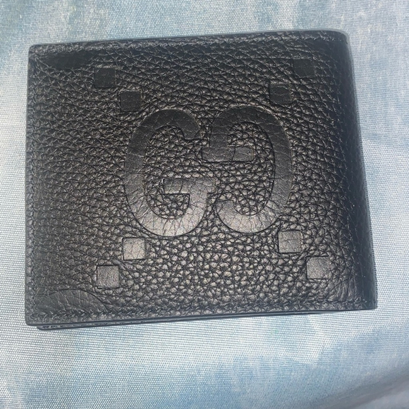 - Gucci Jumbo Men's Leather wallet NWOT with COA & Box - Picture 2 of 13